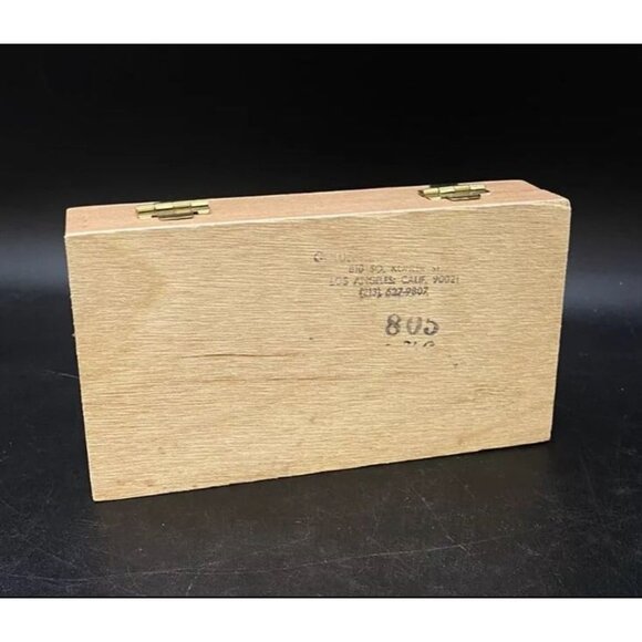 Aladdin Giftware Novelty Gag Gift Tranquilizers Box Wooden - Picture 2 of 7